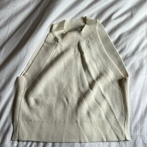 Wilfred cropped sweater tank